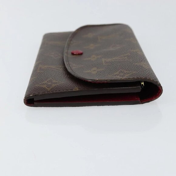 Authentic LOUIS VUITTON Monogram Portefeuille Emilie Wallet bst264-120225 - Picture 4 of 16